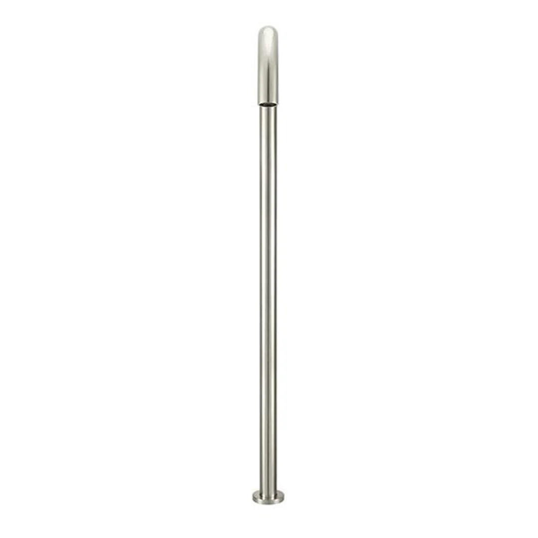 Meir Round Freestanding Bath Spout Brushed Nickel - Image 6