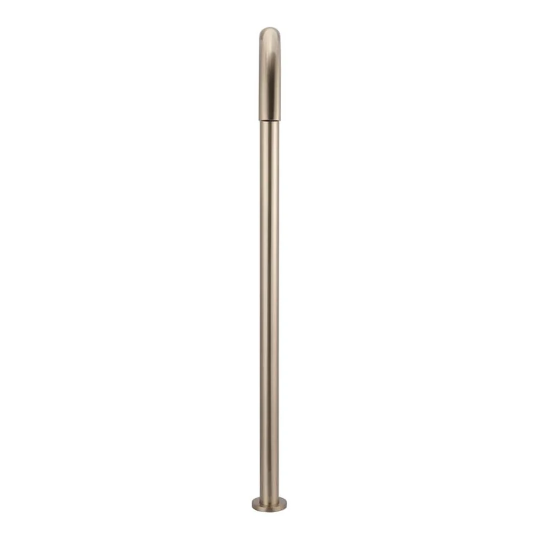 Meir Round Freestanding Bath Spout Champagne - Image 4