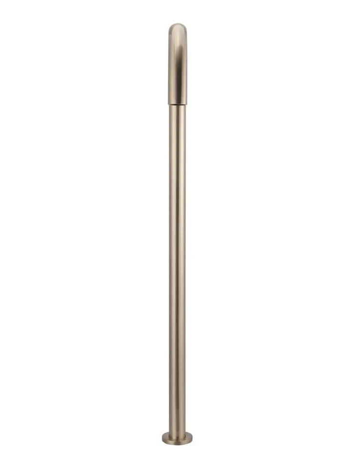 Meir Round Freestanding Bath Spout Champagne - Image 7