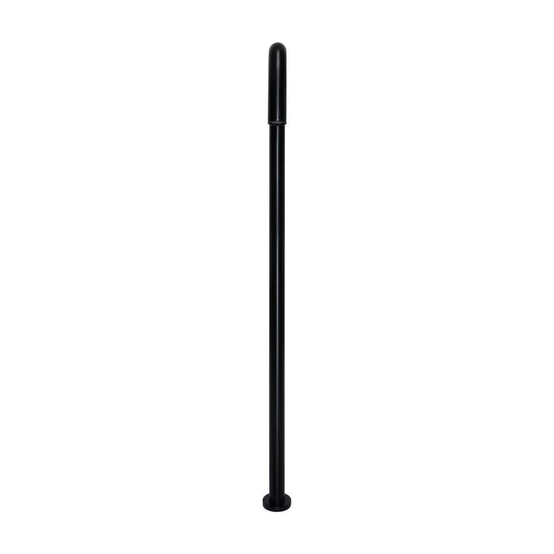 Meir Round Freestanding Bath Spout Matte Black - Image 4