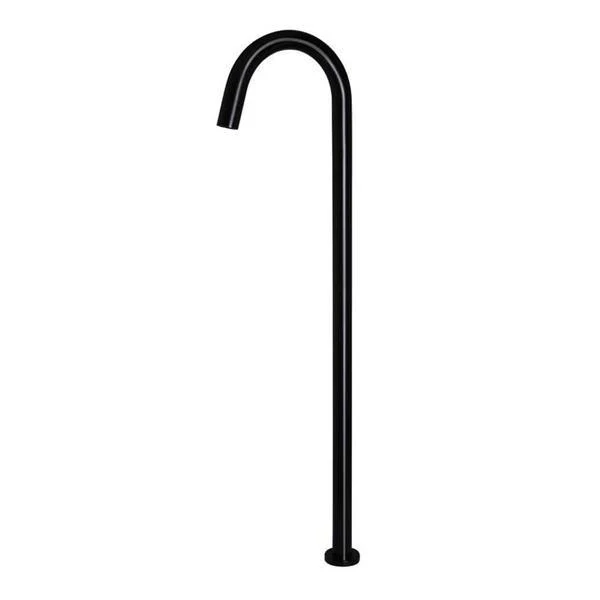 Meir Round Freestanding Bath Spout Matte Black - Image 6
