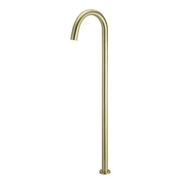 Meir Round Freestanding Bath Filler - Tiger Bronze - Image 5