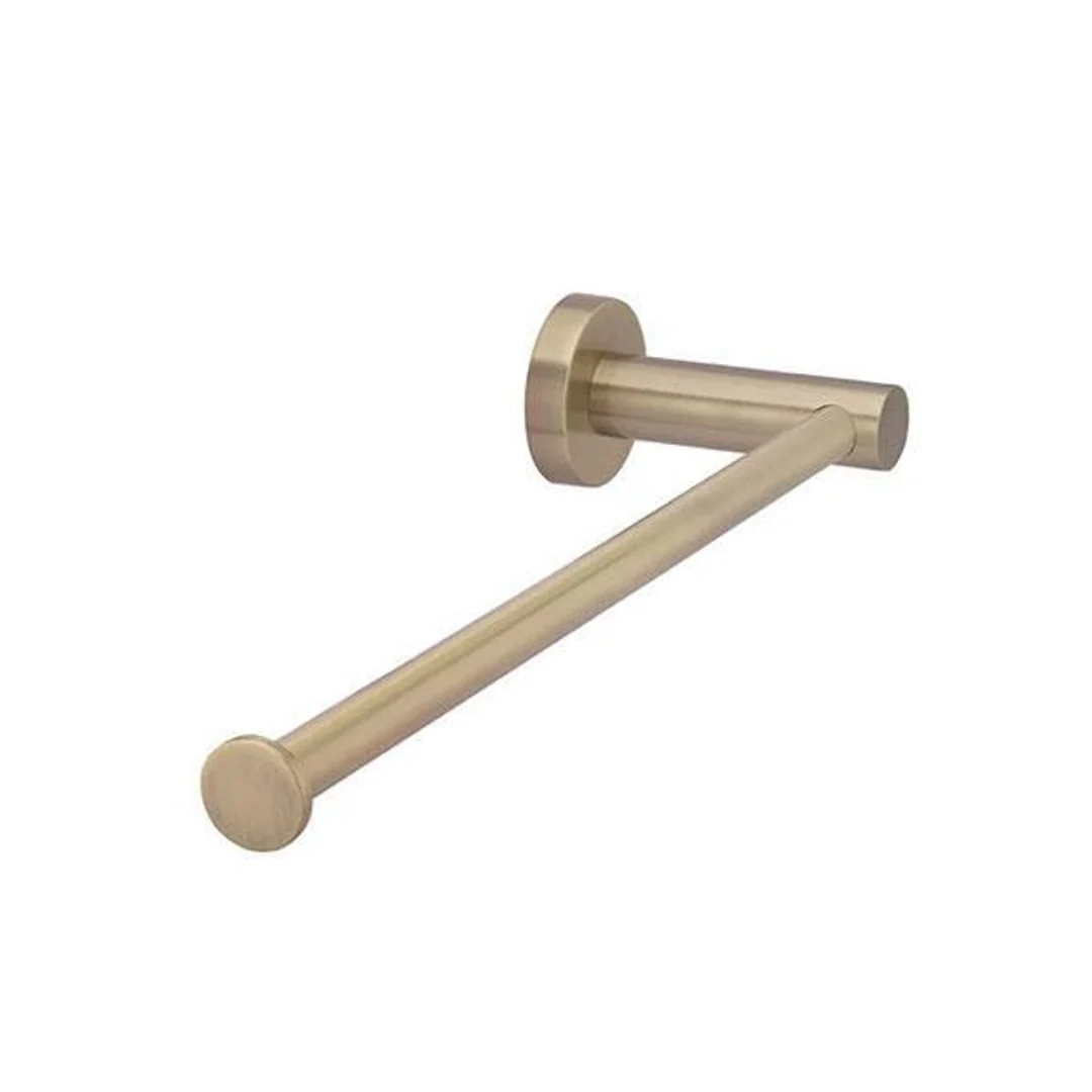 Meir Round Guest Towel Rail Champagne - Image 3