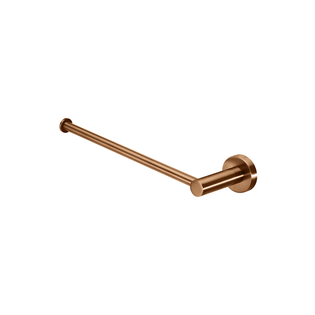 Meir Round Guest Towel Rail Lustre Bronze - Image 3