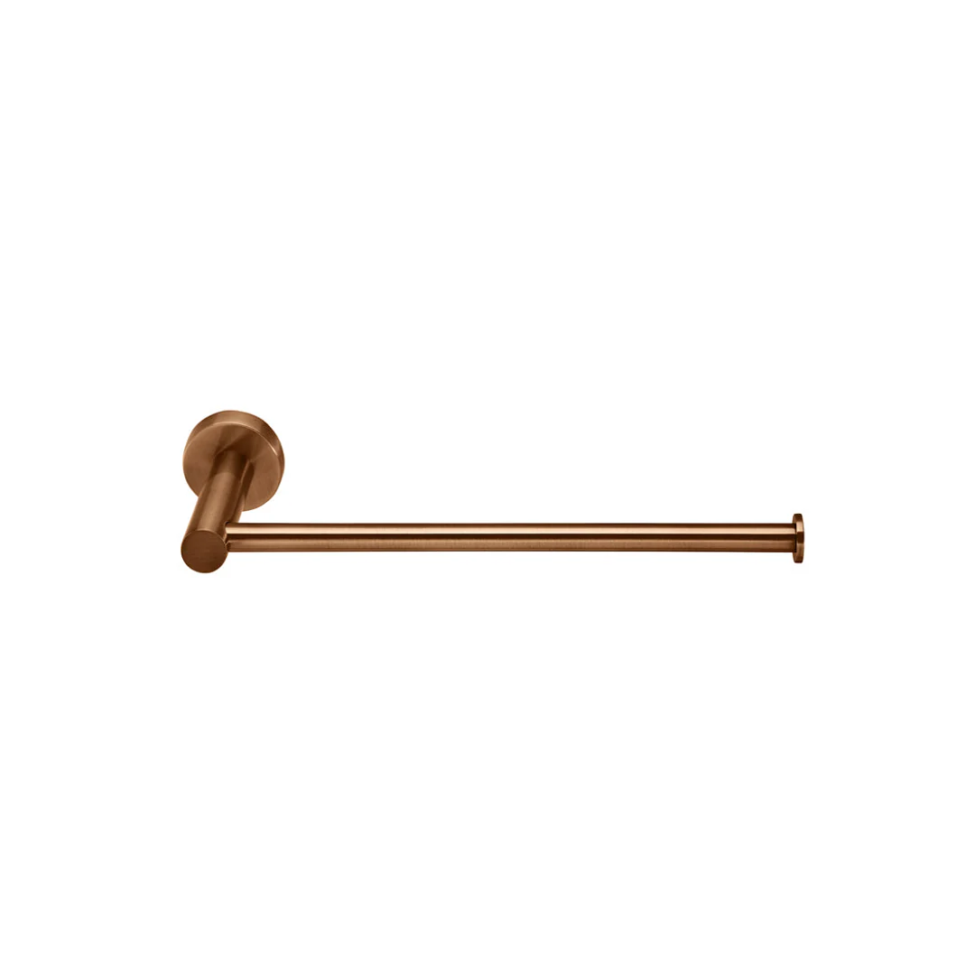 Meir Round Guest Towel Rail Lustre Bronze - Image 5