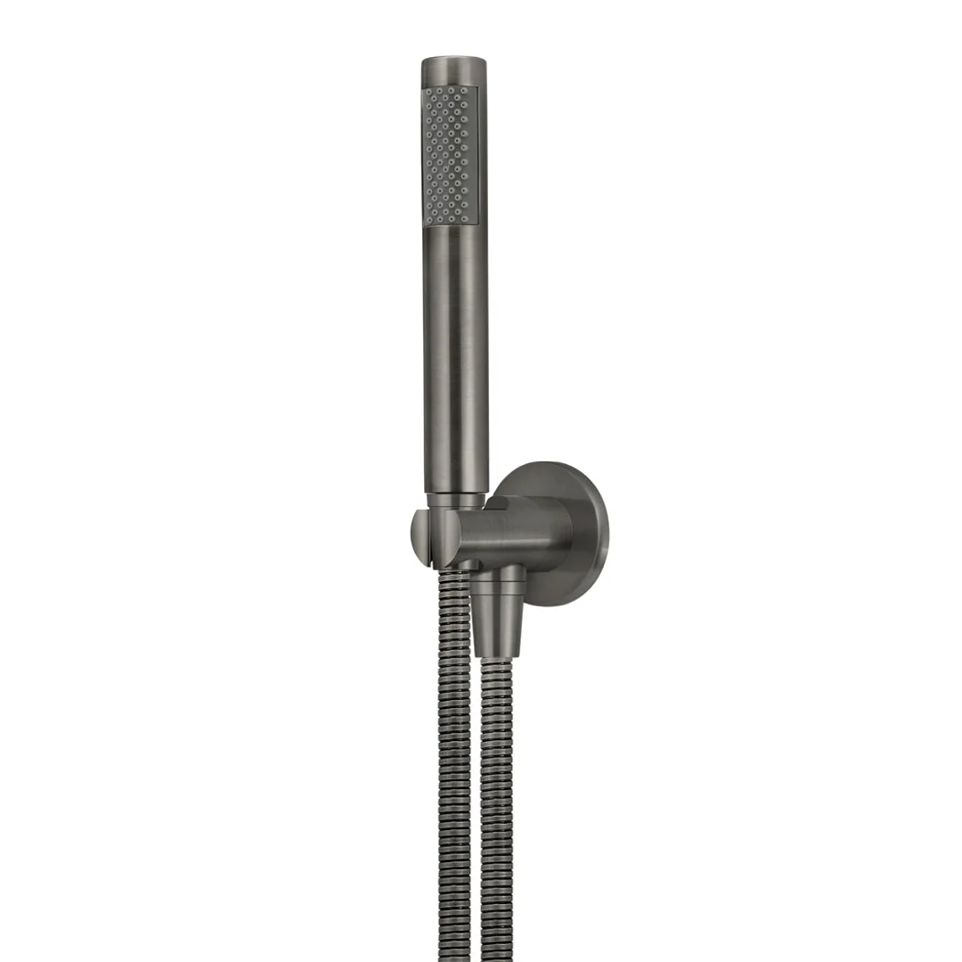 Meir Round Hand Shower On Fixed Bracket Shadow - Image 3