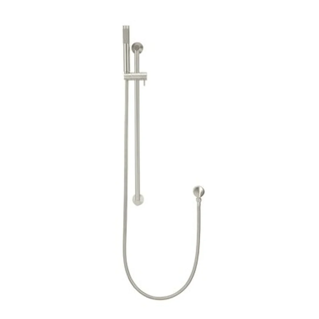 Meir Round Hand Shower On Rail Column Brushed Nickel - Image 2