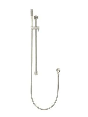 Meir Round Hand Shower On Rail Column Brushed Nickel - Image 5