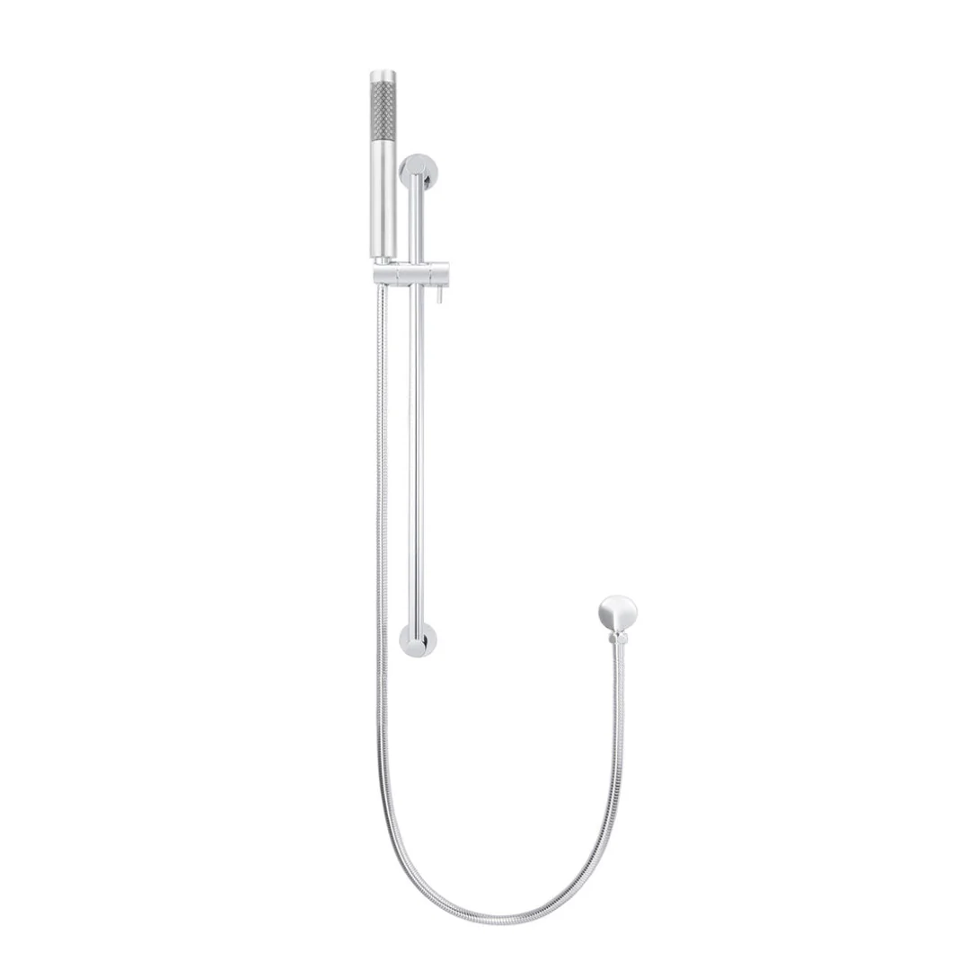 Meir Round Hand Shower On Rail Column Polished Chrome - Image 4