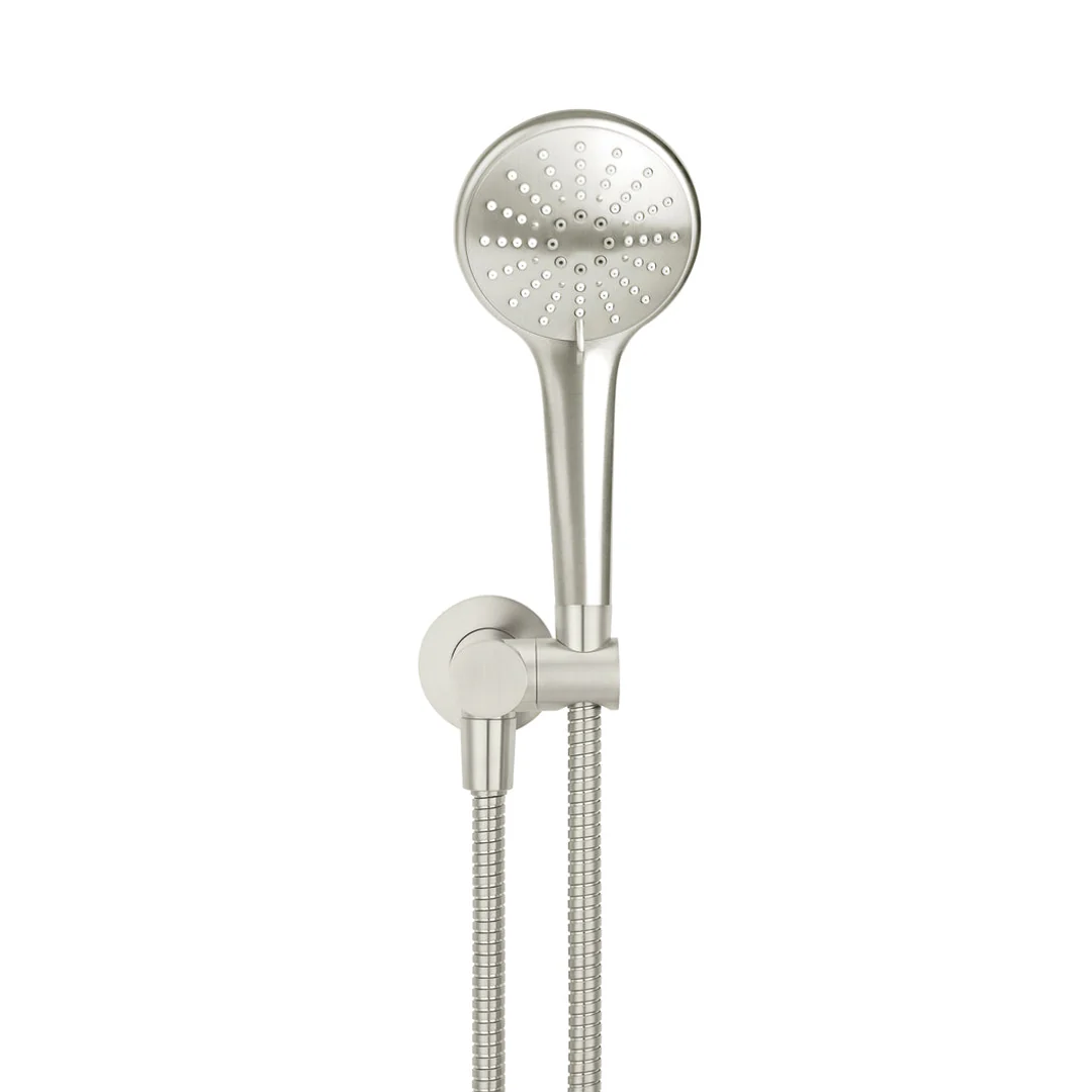 Meir Round Hand Shower On Swivel Bracket Brushed Nickel - Image 2