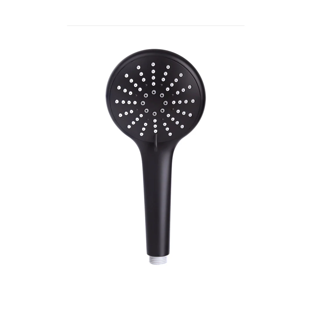 Meir Round Hand Shower Three Function Polished Matte Black - Image 3