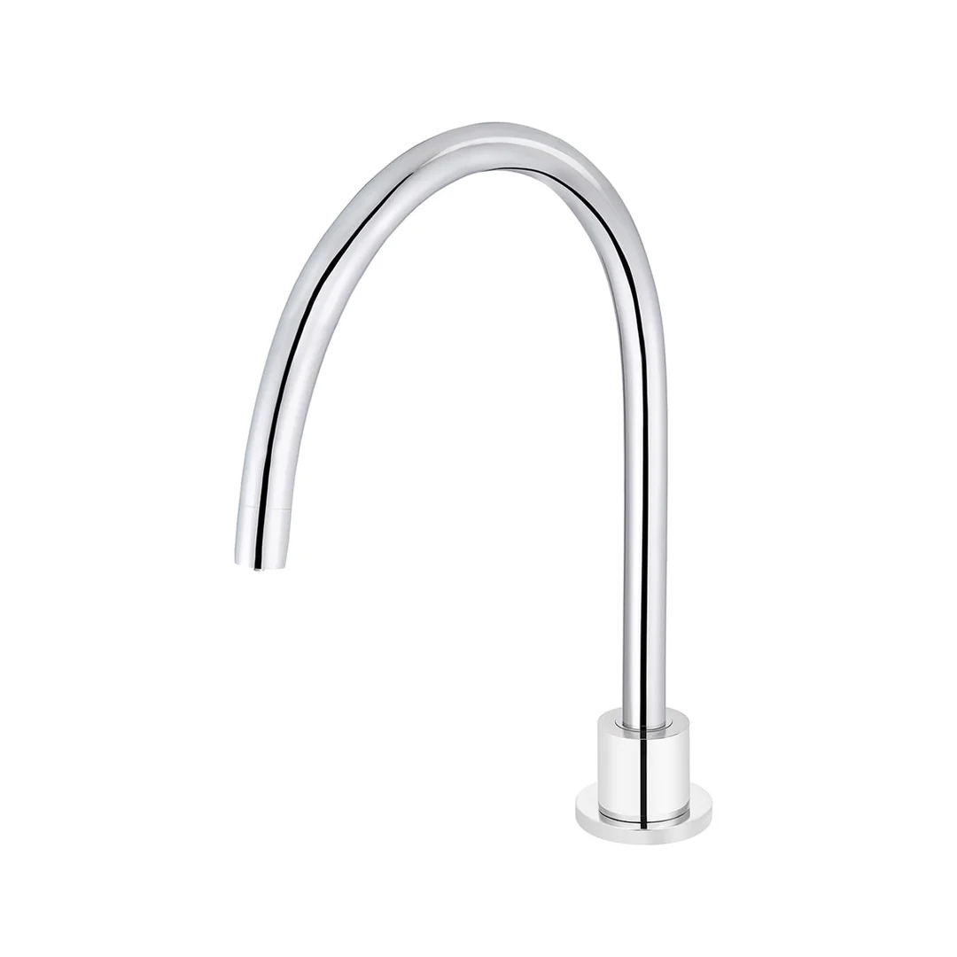 Meir Round High Rise Swivel Hob Spout Polished Chrome