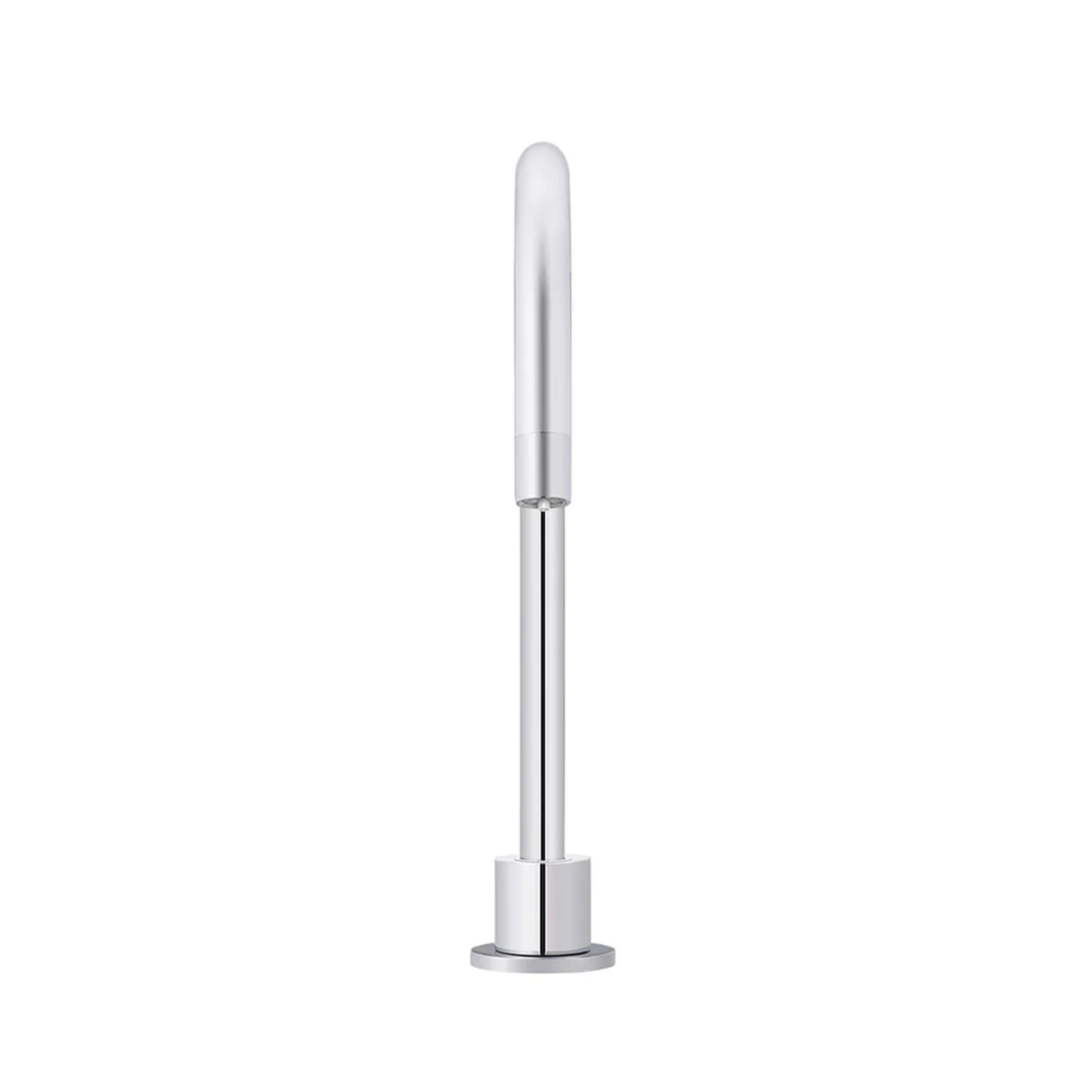 Meir Round High Rise Swivel Hob Spout Polished Chrome - Image 4