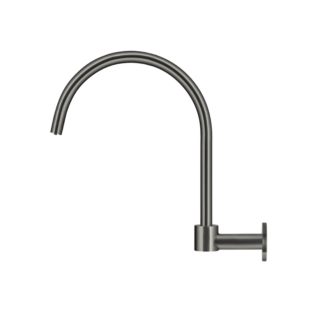 Meir Round High Rise Swivel Wall Spout Shadow - Image 3