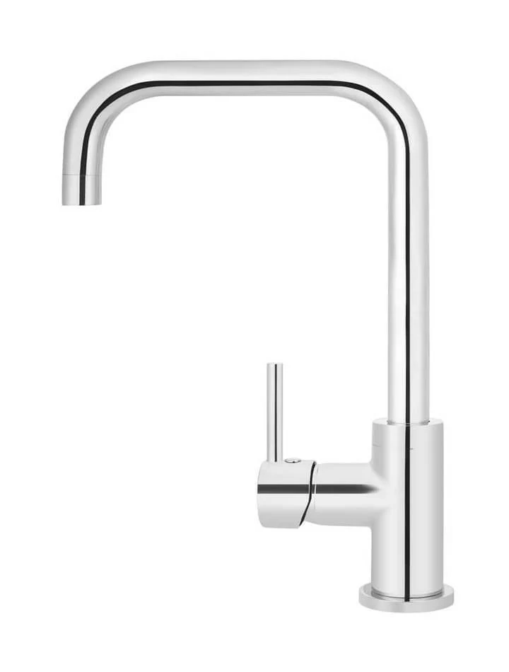 Meir Round Kitchen Mixer Tap Polished Chrome - Image 9