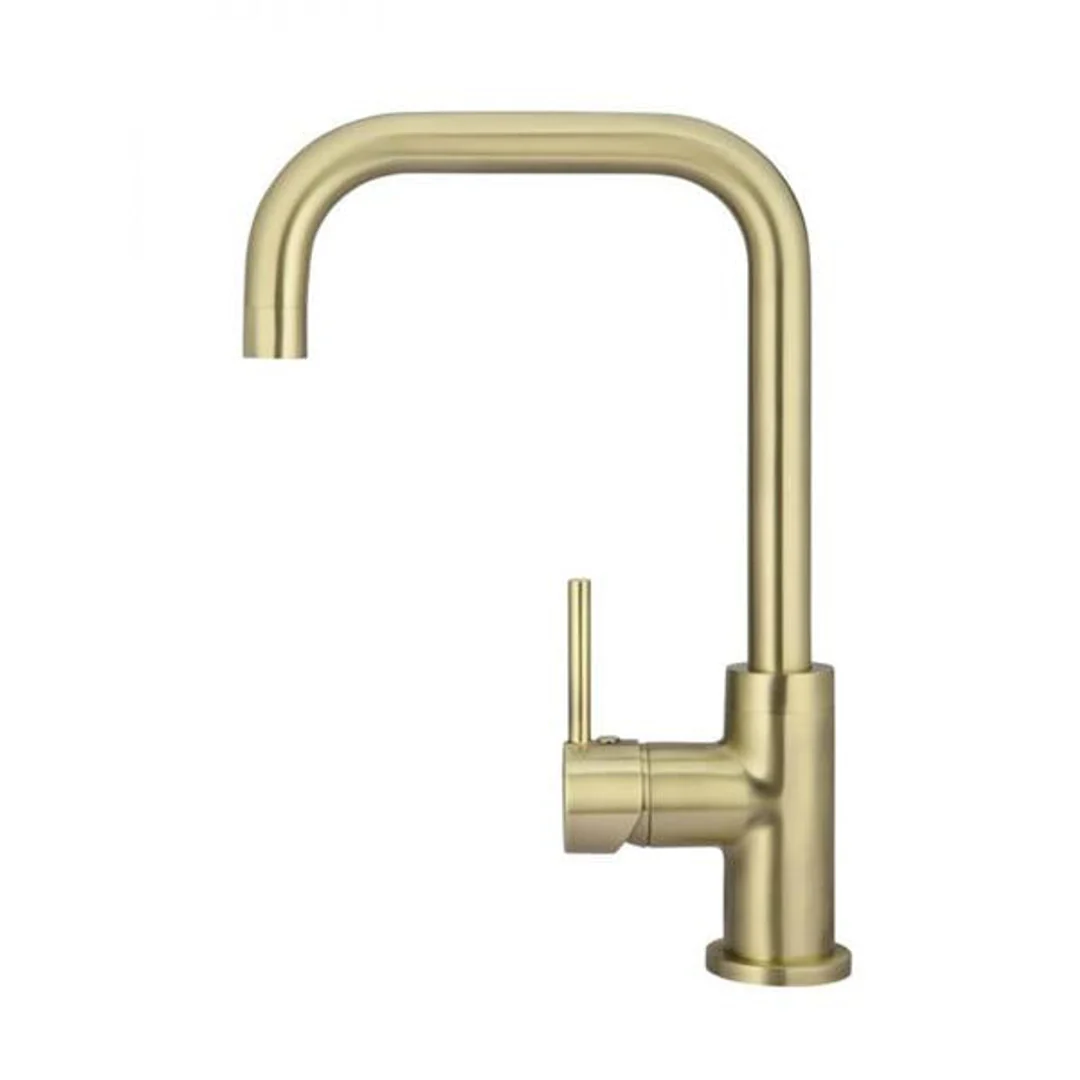 Meir Round Kitchen Mixer Tap Tiger Bronze - Image 6