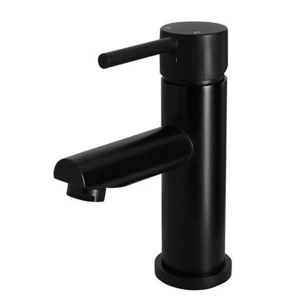 Meir Round Basin Mixer Matte Black - Image 3