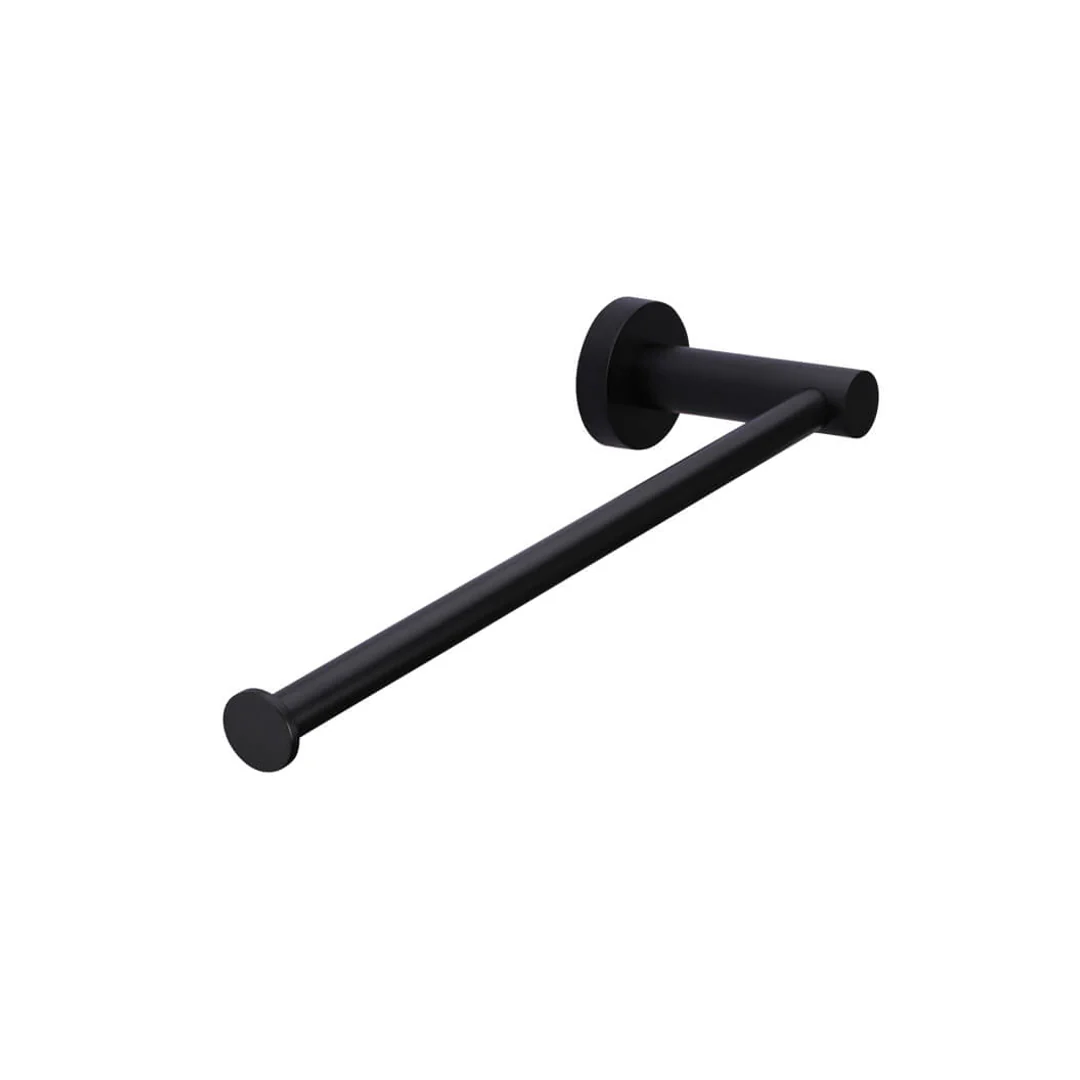 Meir Round Guest Towel Rail Matte Black - Image 2