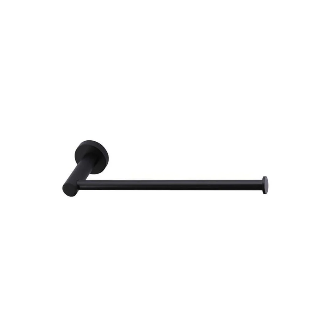 Meir Round Guest Towel Rail Matte Black - Image 4