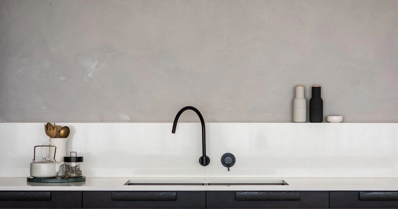 Meir Round High Rise Swivel Wall Spout Matte Black - Image 8