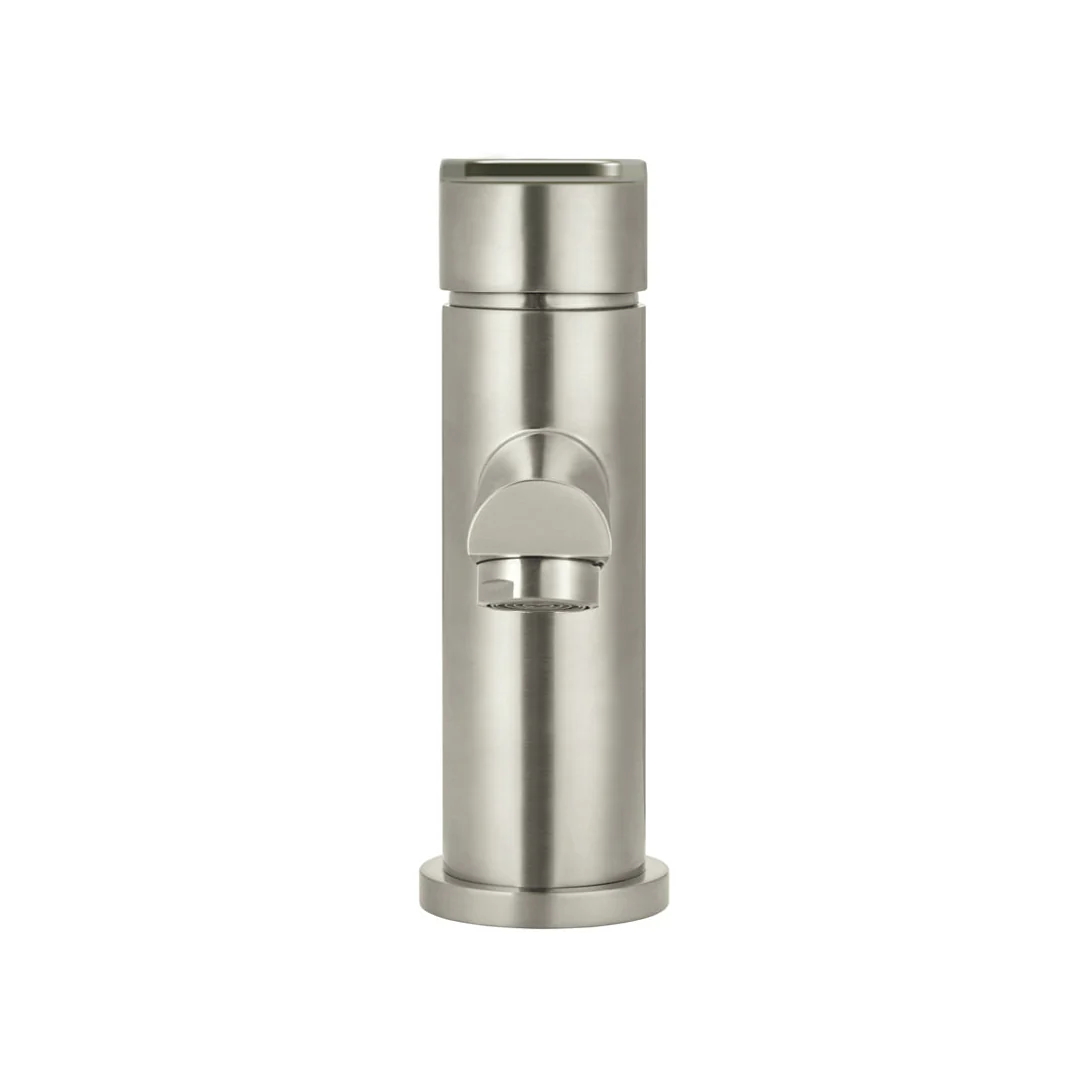Meir Round Paddle Basin Mixer Brushed Nickel - Image 4