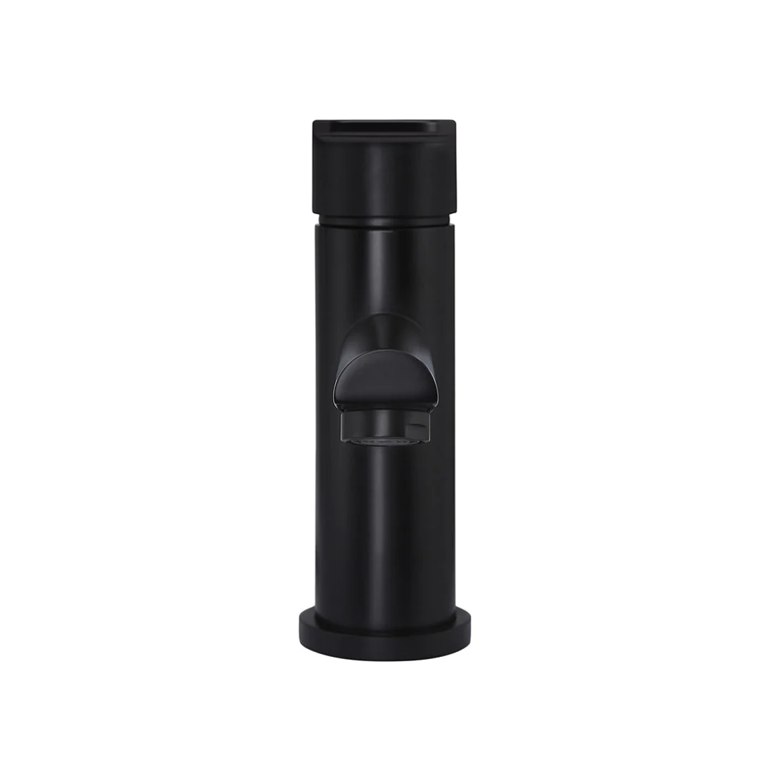 Meir Round Paddle Basin Mixer Matte Black - Image 4