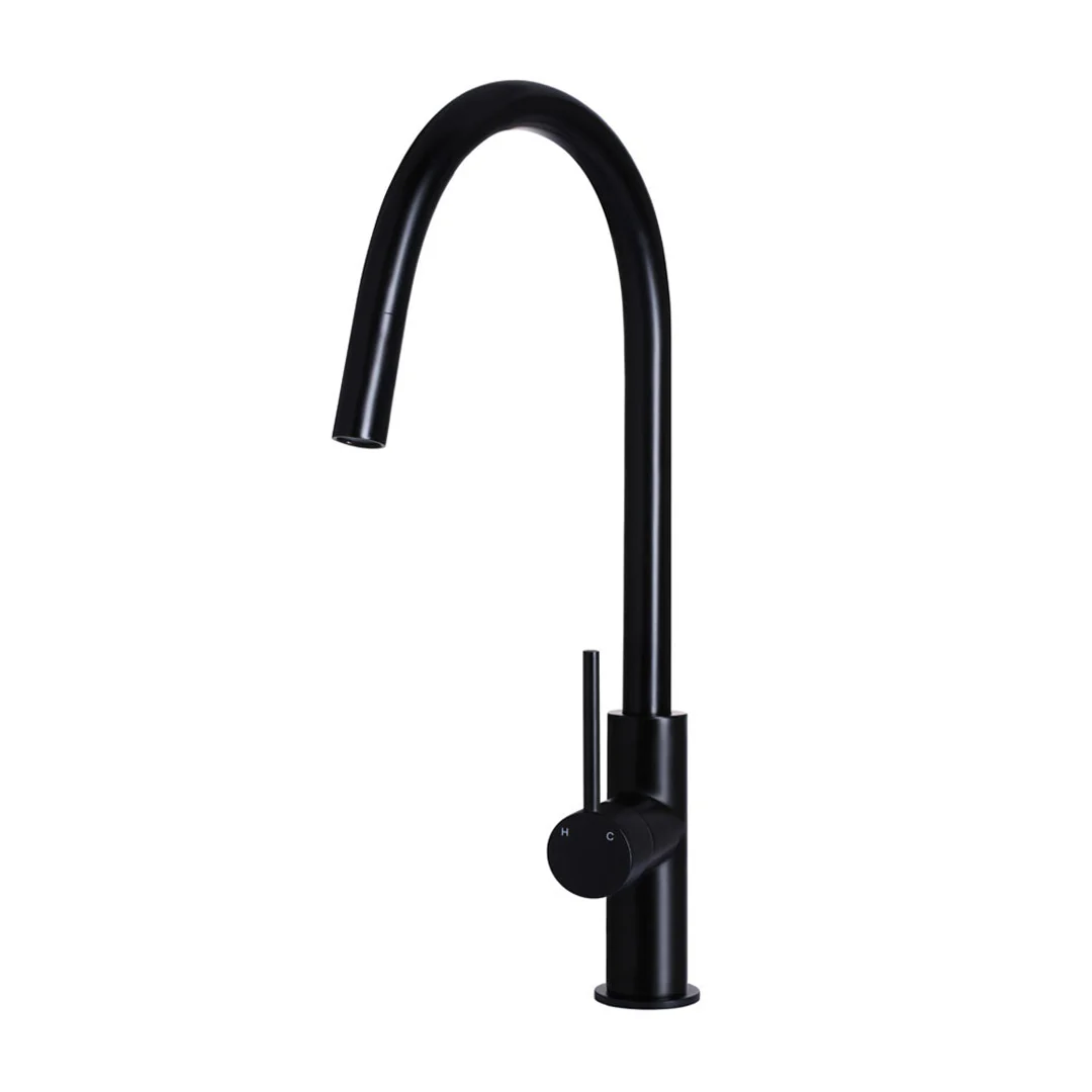 Meir Piccola Out Kitchen Mixer Tap Matte Black - Image 2