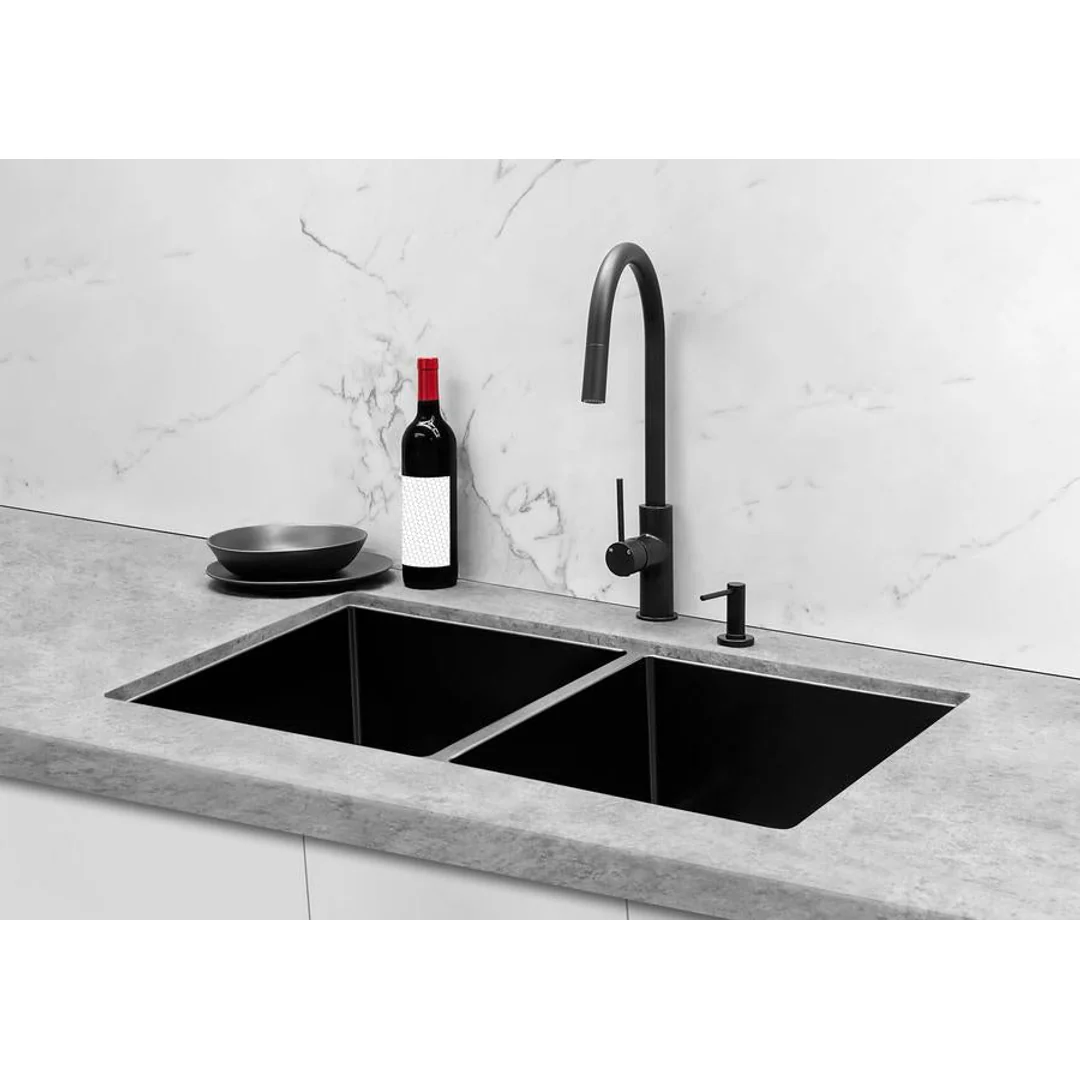 Meir Piccola Out Kitchen Mixer Tap Matte Black - Image 5
