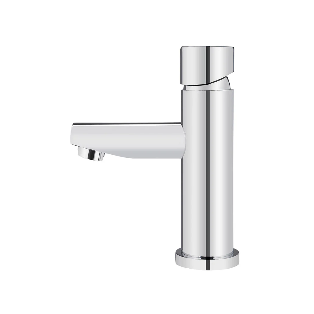 Meir Round Pinless Basin Mixer Polished Chrome - Image 3