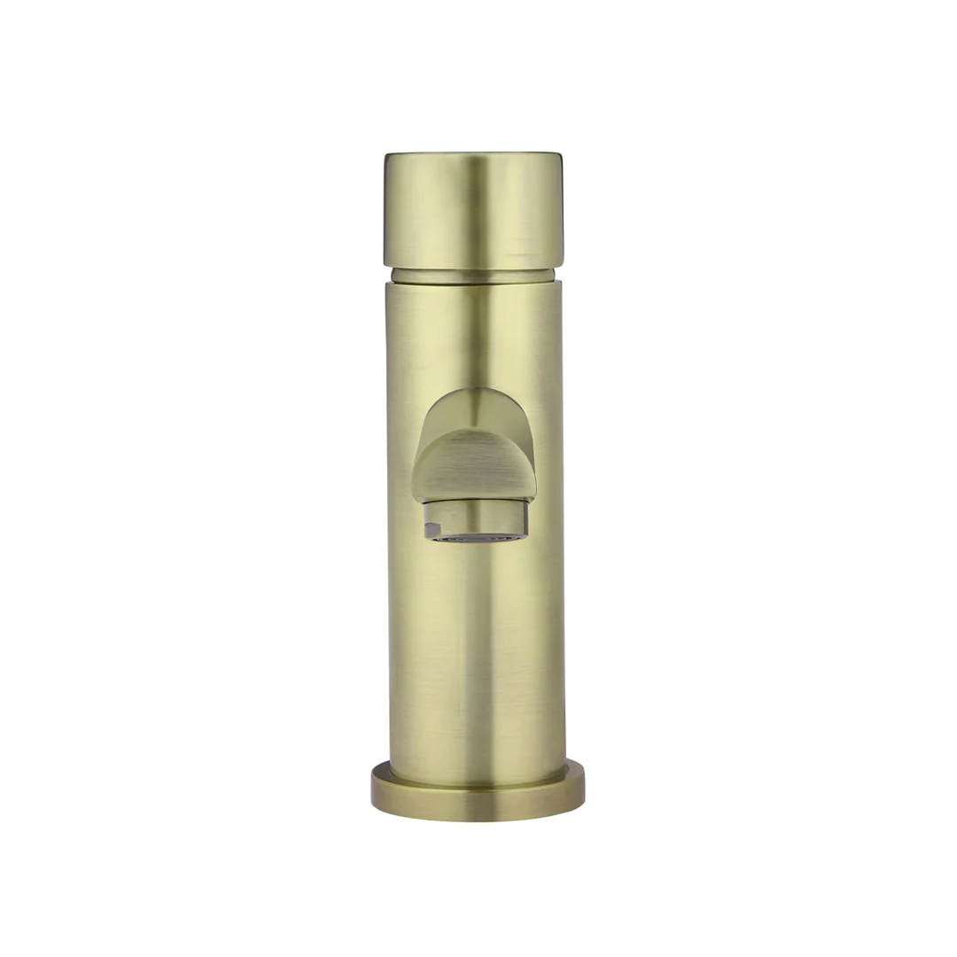 Meir Round Pinless Basin Mixer Tiger Bronze - Image 4