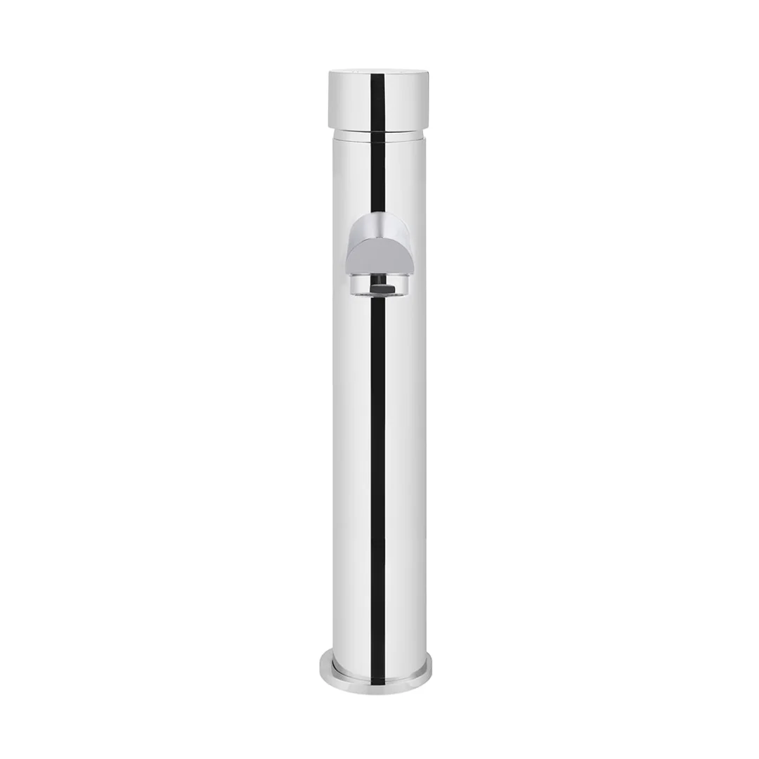 Meir Round Pinless Tall Basin Mixer Polished Chrome - Image 4