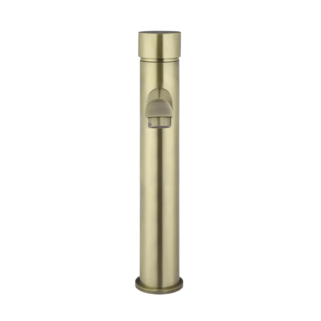 Meir Round Pinless Tall Basin Mixer Tiger Bronze - Image 4