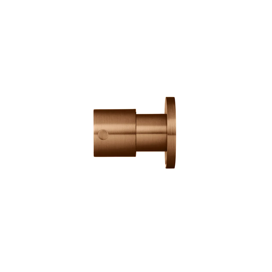 Meir Round Quarter Turn Wall Top Assemblies Lustre Bronze - Image 4