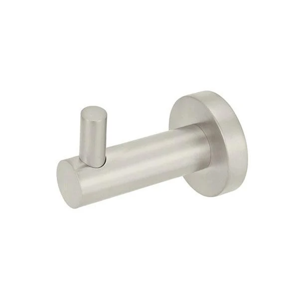 Meir Round Robe Hook Brushed Nickel - Image 2