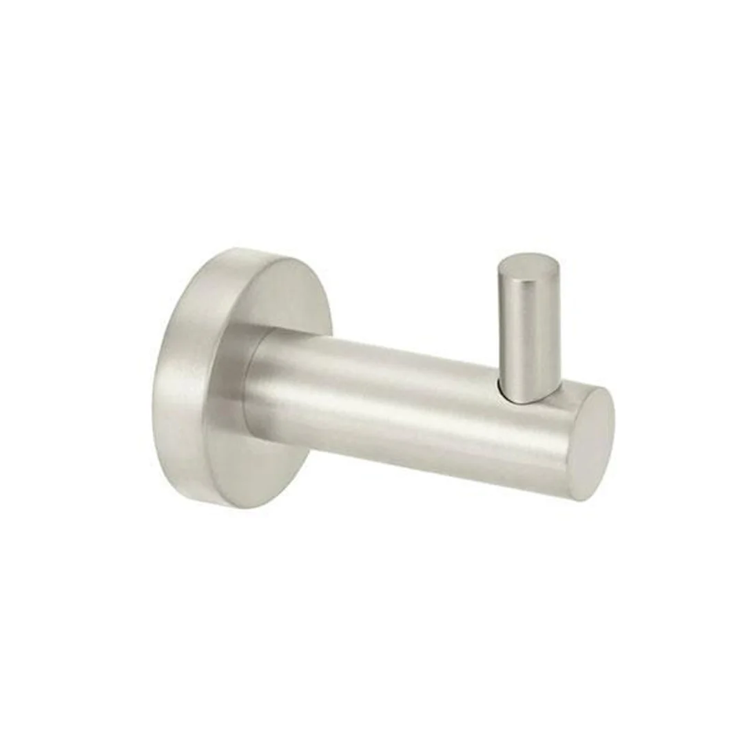 Meir Round Robe Hook Brushed Nickel - Image 4