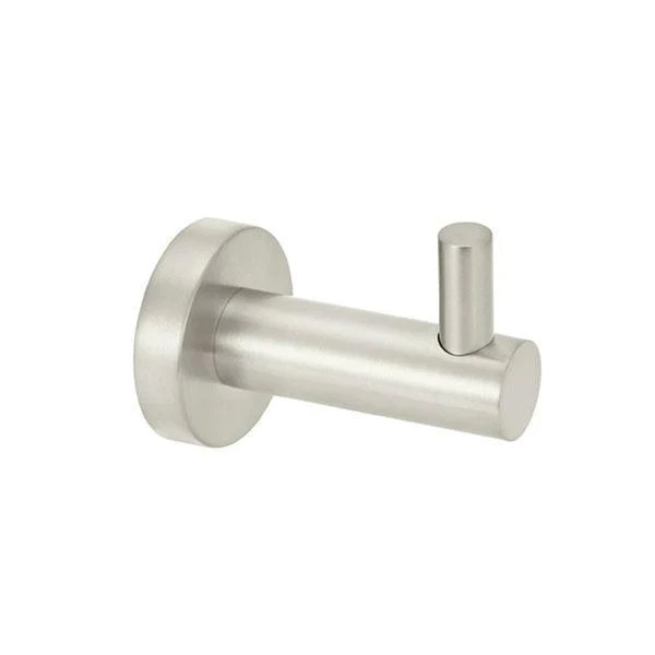 Meir Round Robe Hook Brushed Nickel - Image 6