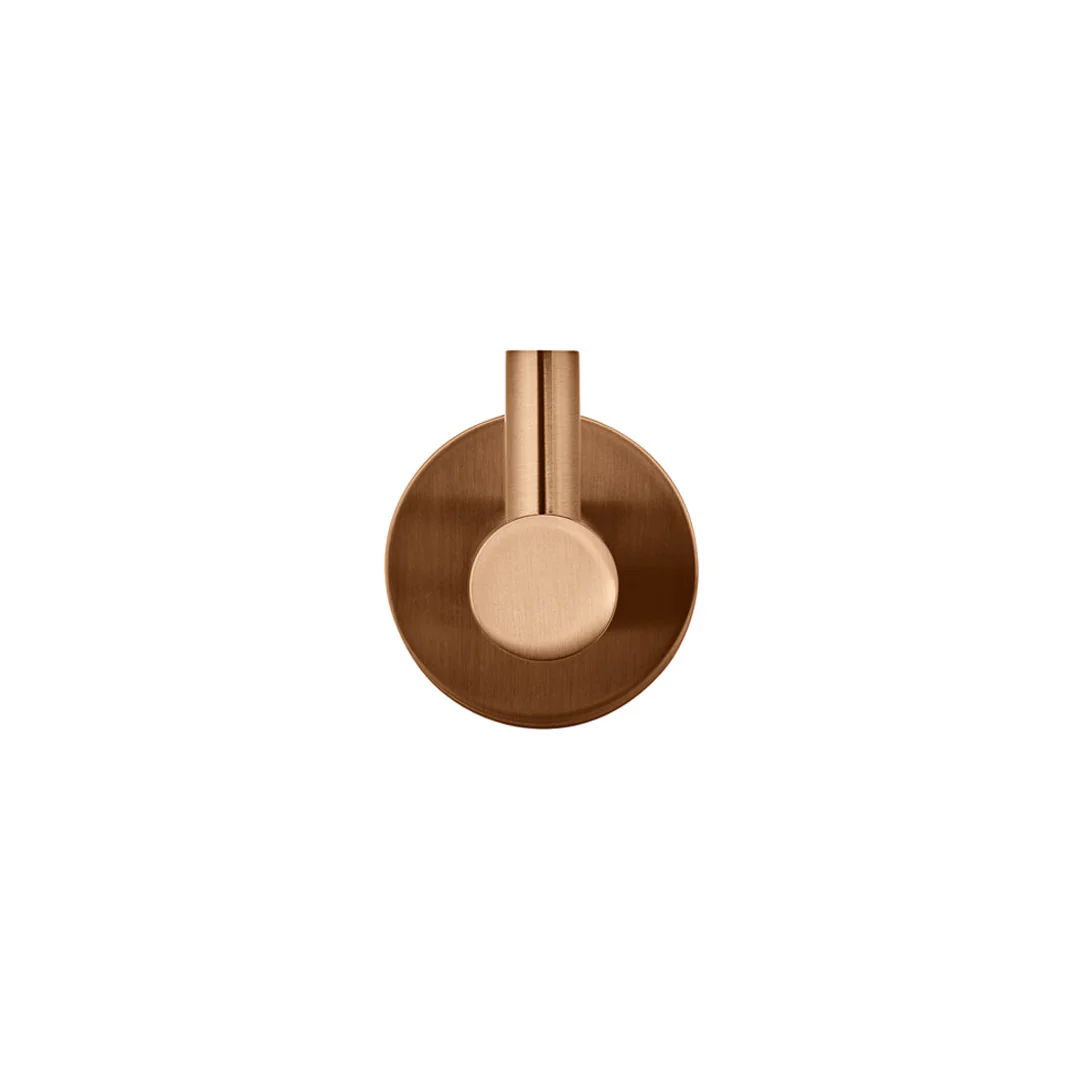 Meir Round Robe Hook Lustre Bronze - Image 3