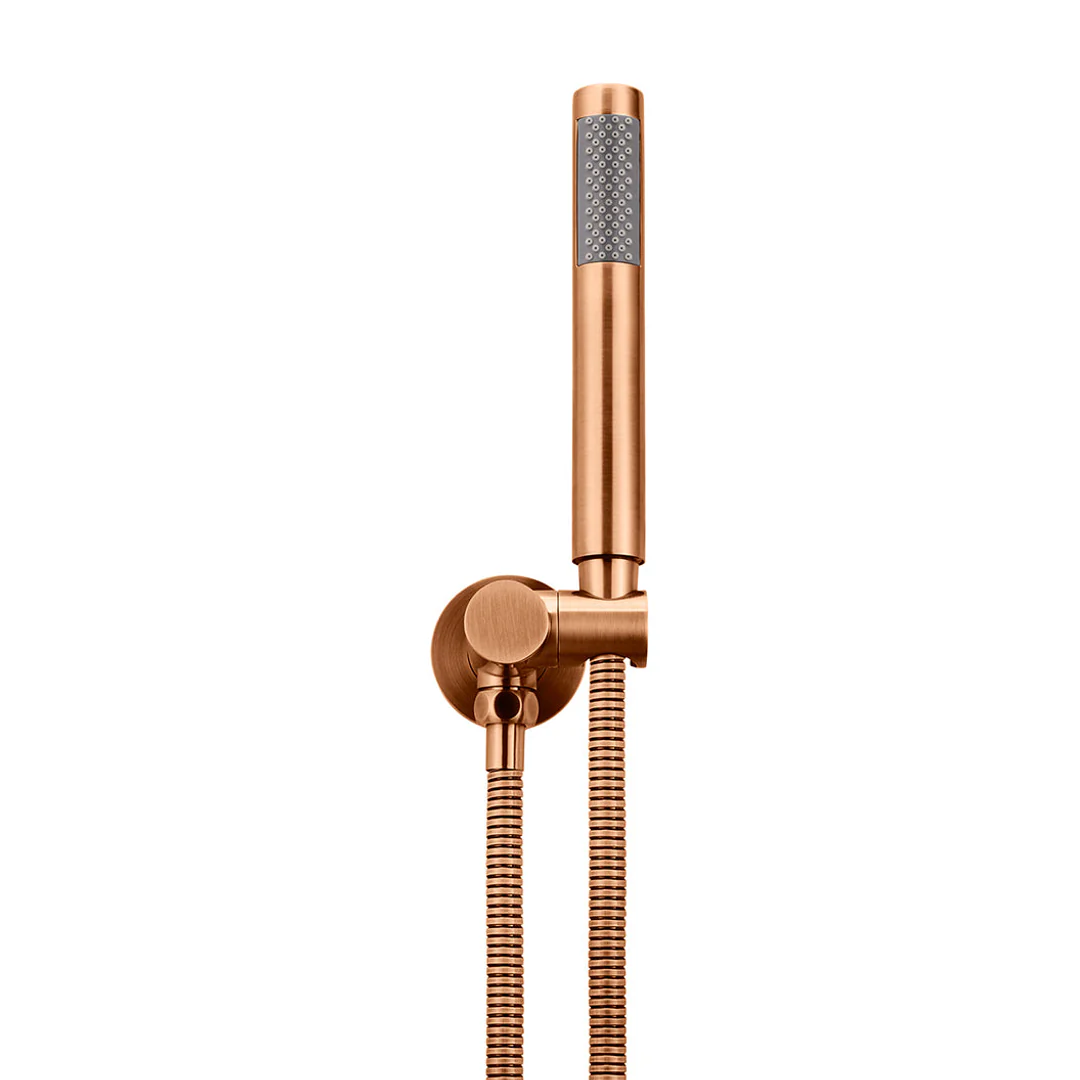 Meir Round Shower On Bracket Lustre Bronze