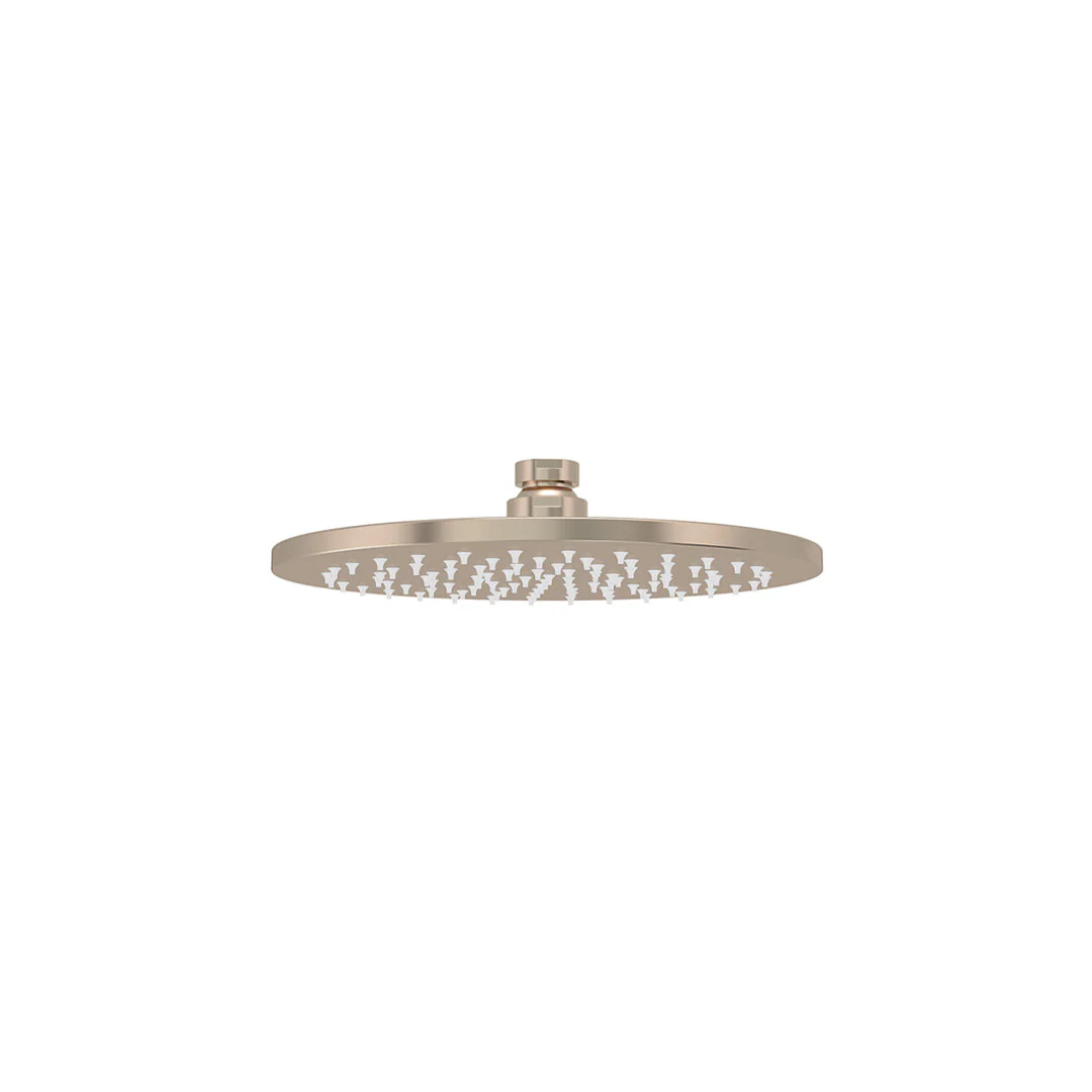 Meir Round Shower Rose 200Mm Champagne - Image 3