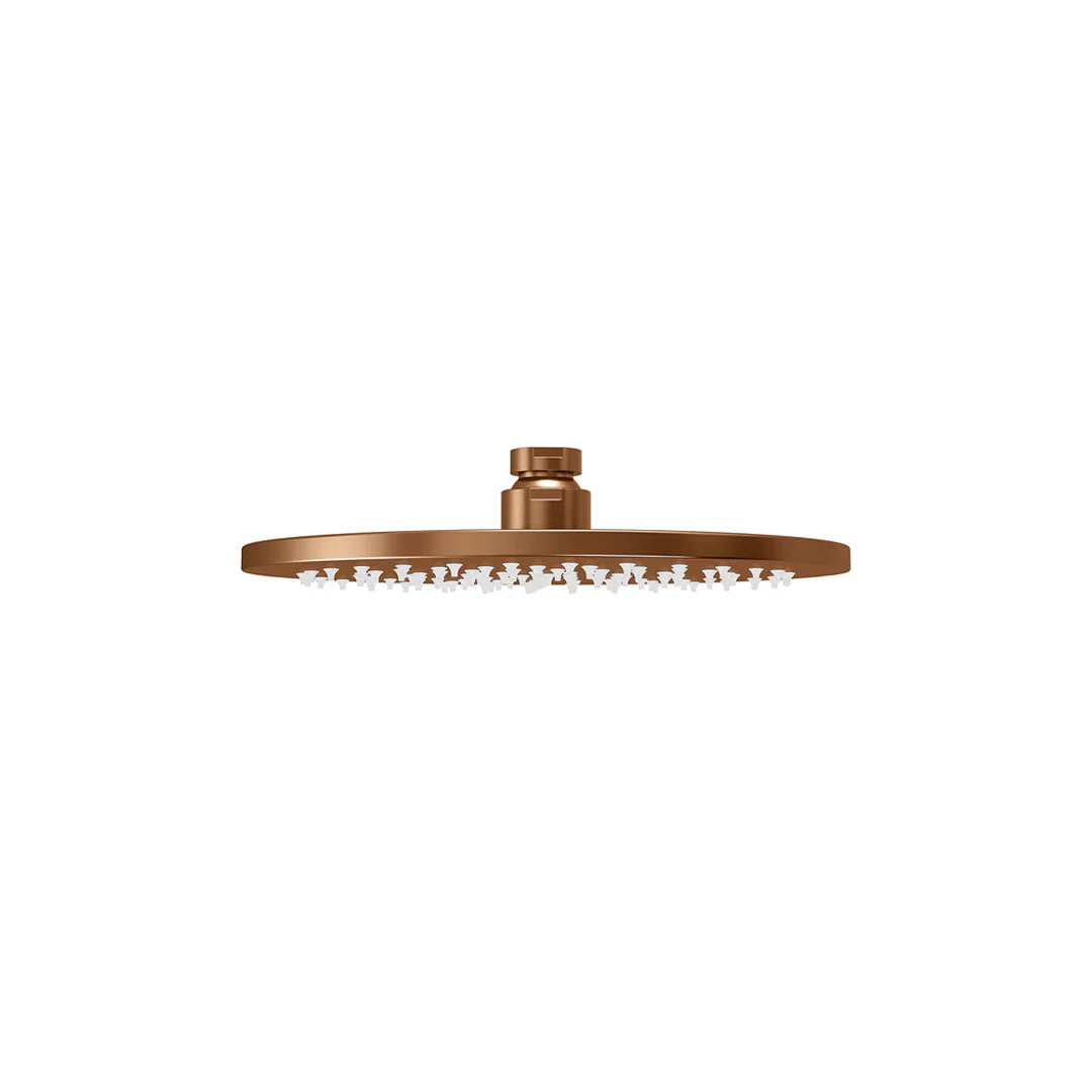 Meir Round Shower Rose 200Mm Lustre Bronze - Image 3