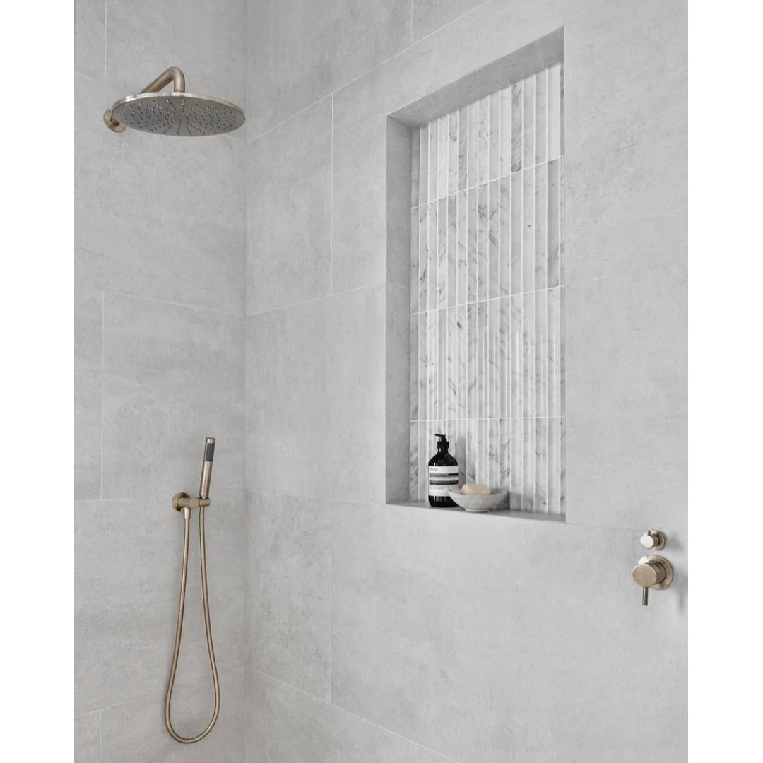 Meir Round Shower Rose 300Mm Brushed Nickel - Image 4