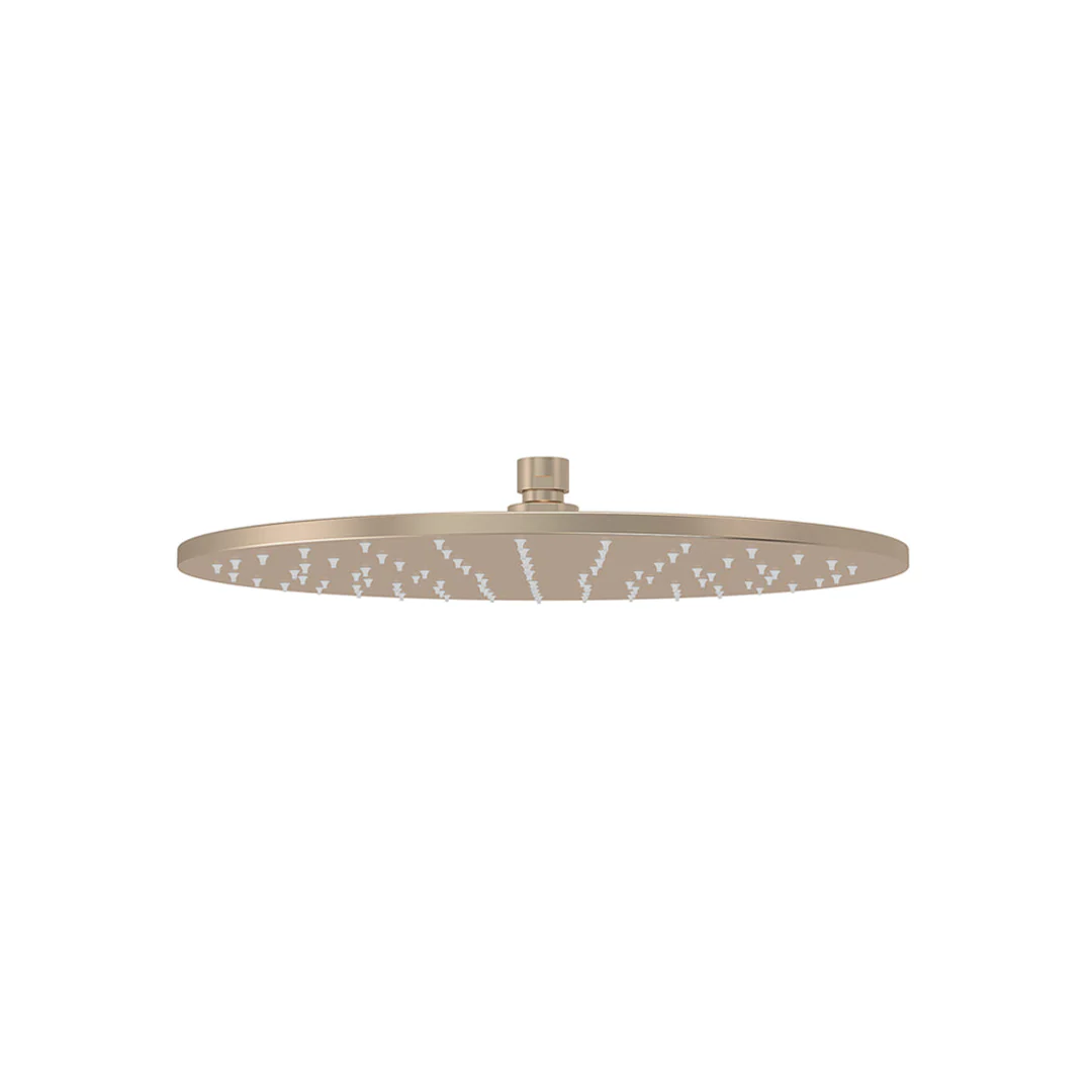 Meir Round Shower Rose 300Mm Champagne - Image 3