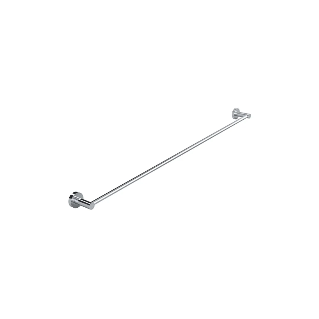 Meir Round Single Towel Rail 900Mm Polished Chrome - Image 2