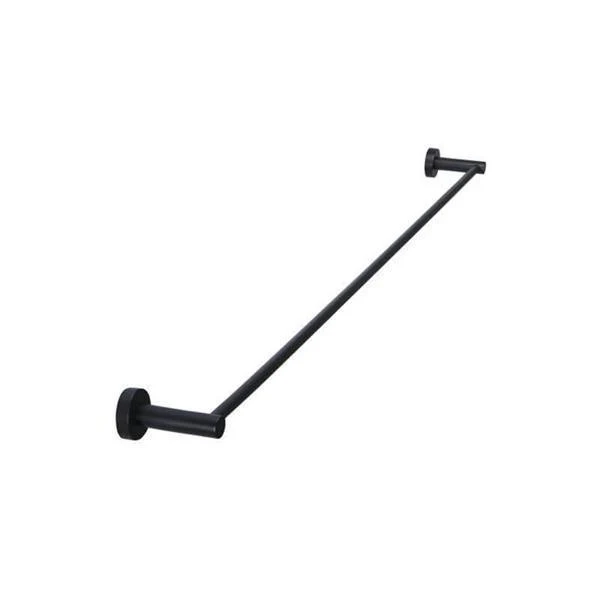 Meir Round Single Towel Rail 900Mm Matte Black - Image 3