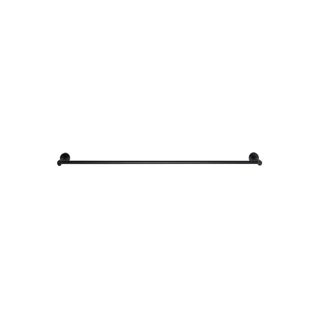 Meir Round Single Towel Rail 900Mm Matte Black - Image 4