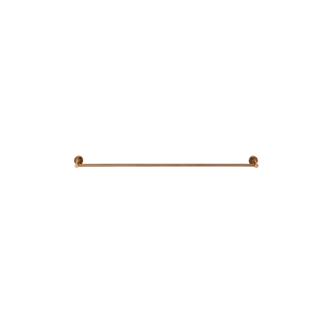 Meir Round Single Towel Rail 600Mm Lustre Bronze - Image 3