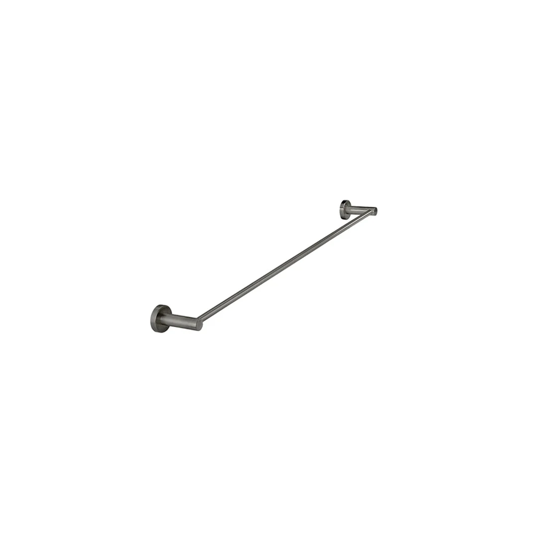 Meir Round Single Towel Rail 600Mm Shadow