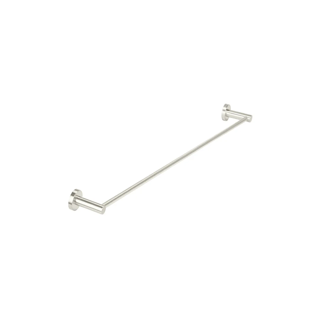 Meir Round Single Towel Rail 900Mm Brushed Nickel - Image 2