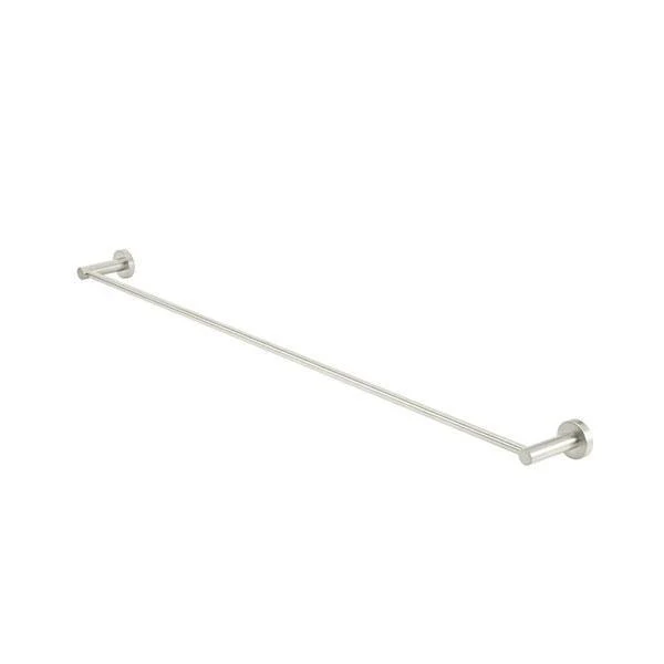 Meir Round Single Towel Rail 900Mm Brushed Nickel - Image 4