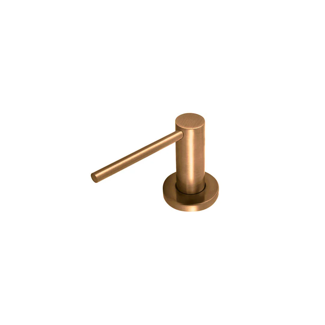 Meir Round Soap Dispenser Lustre Bronze - Image 3